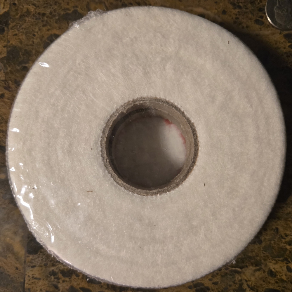 Red and White Ribbon Roll - Picture 3 of 4